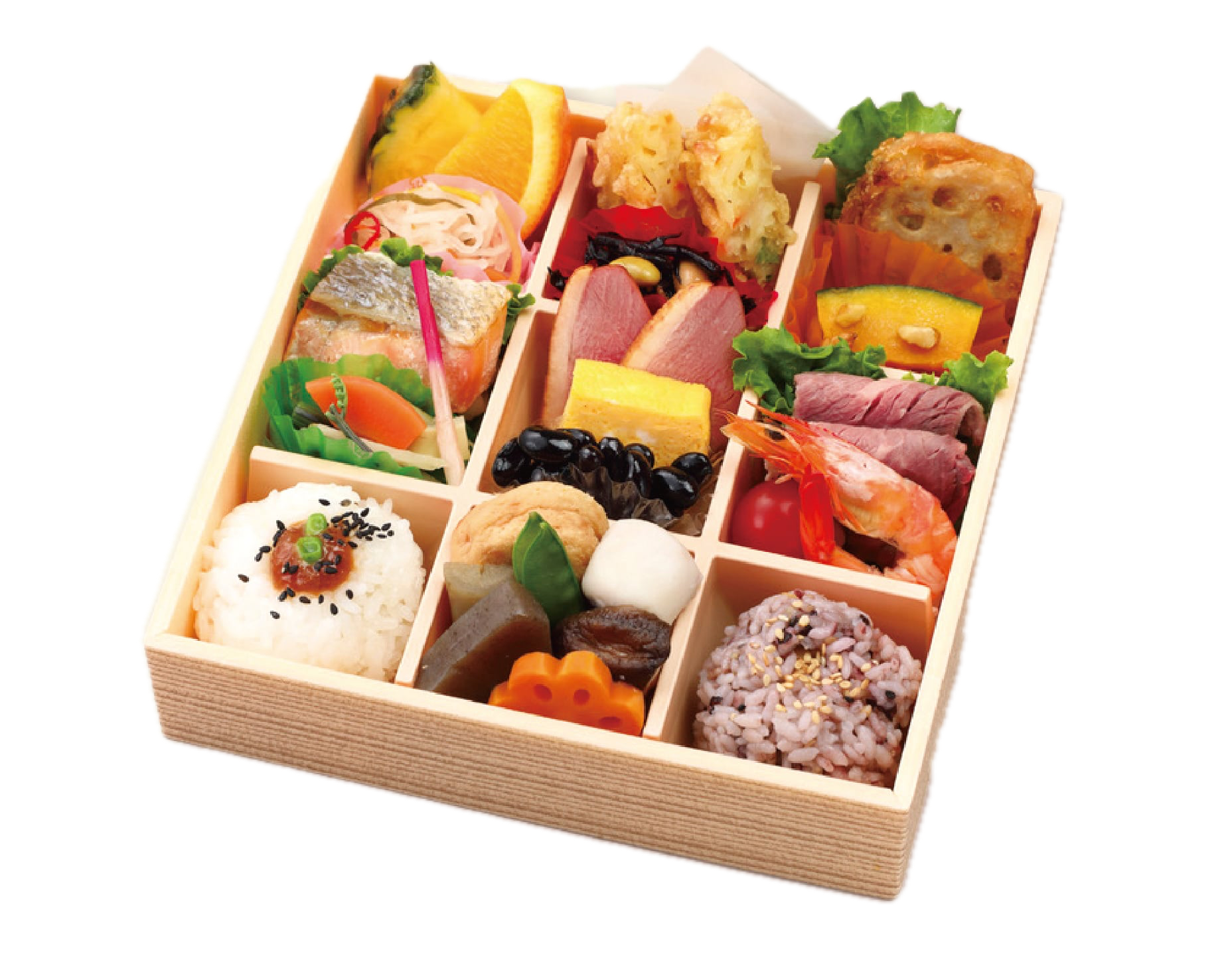 50品目弁当さくらの画像